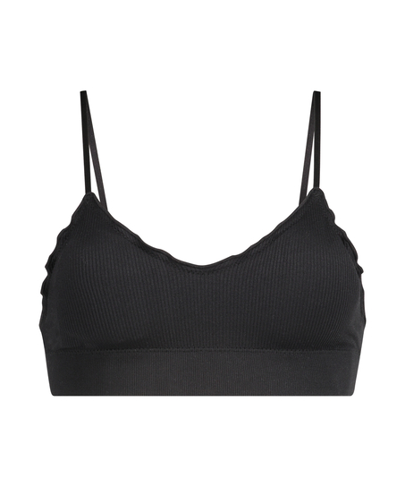 Bralette Charlotta, Zwart