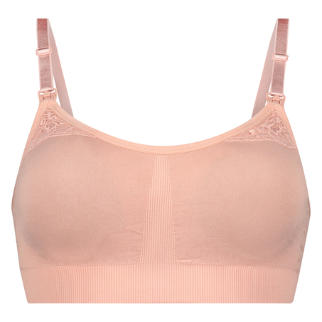 Soutien-gorge d&rsquo;allaitement preform&eacute; Lucina, Rose