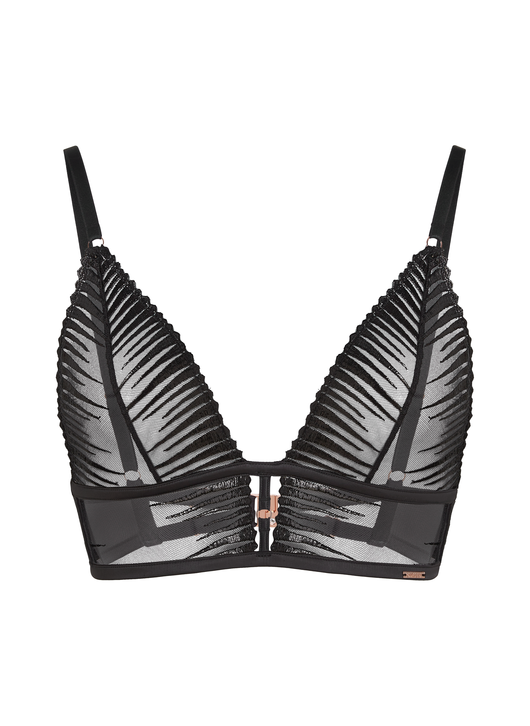 Bralette Alice, Zwart, main