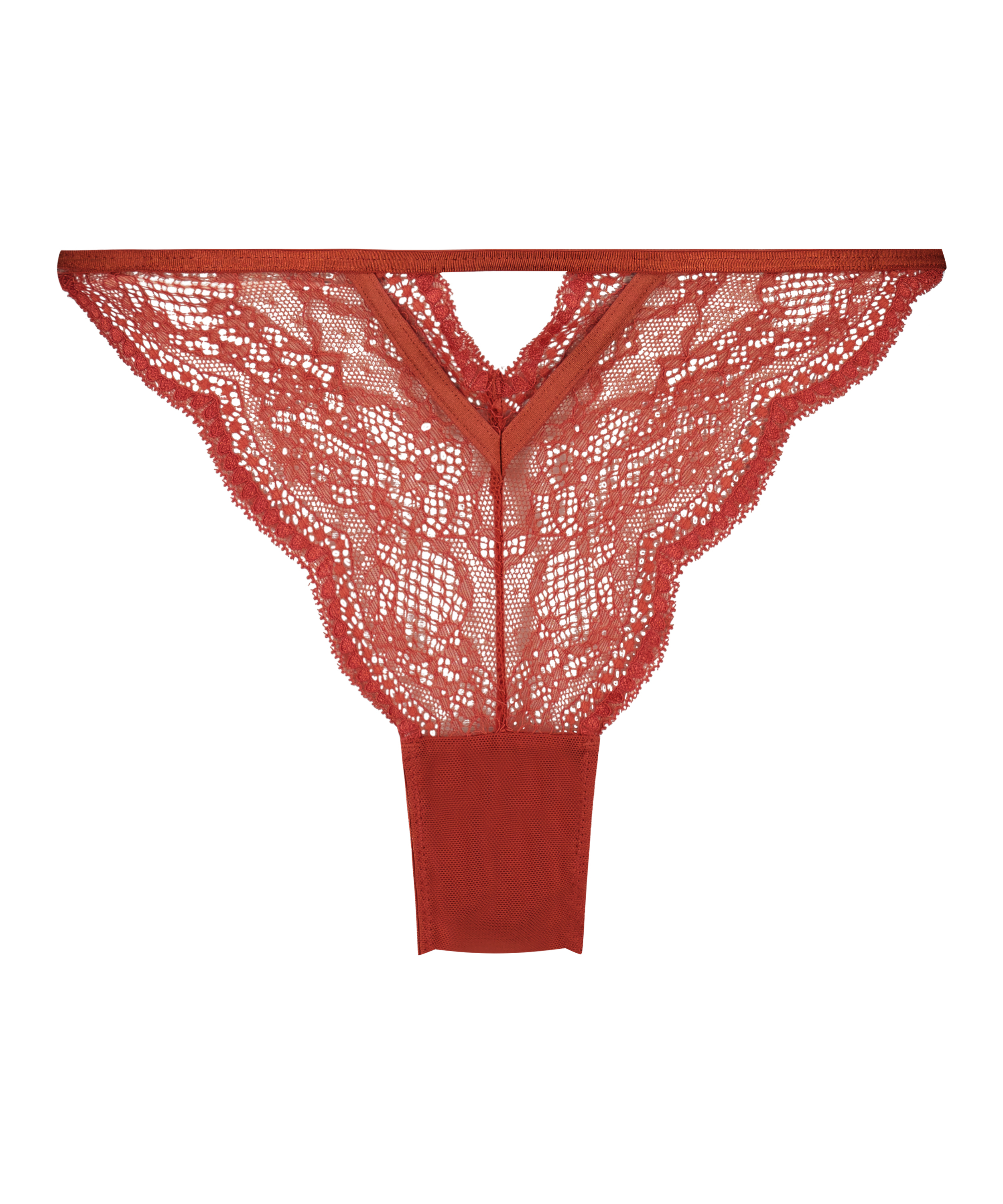 Slip brésilien Isabelle, Orange, main