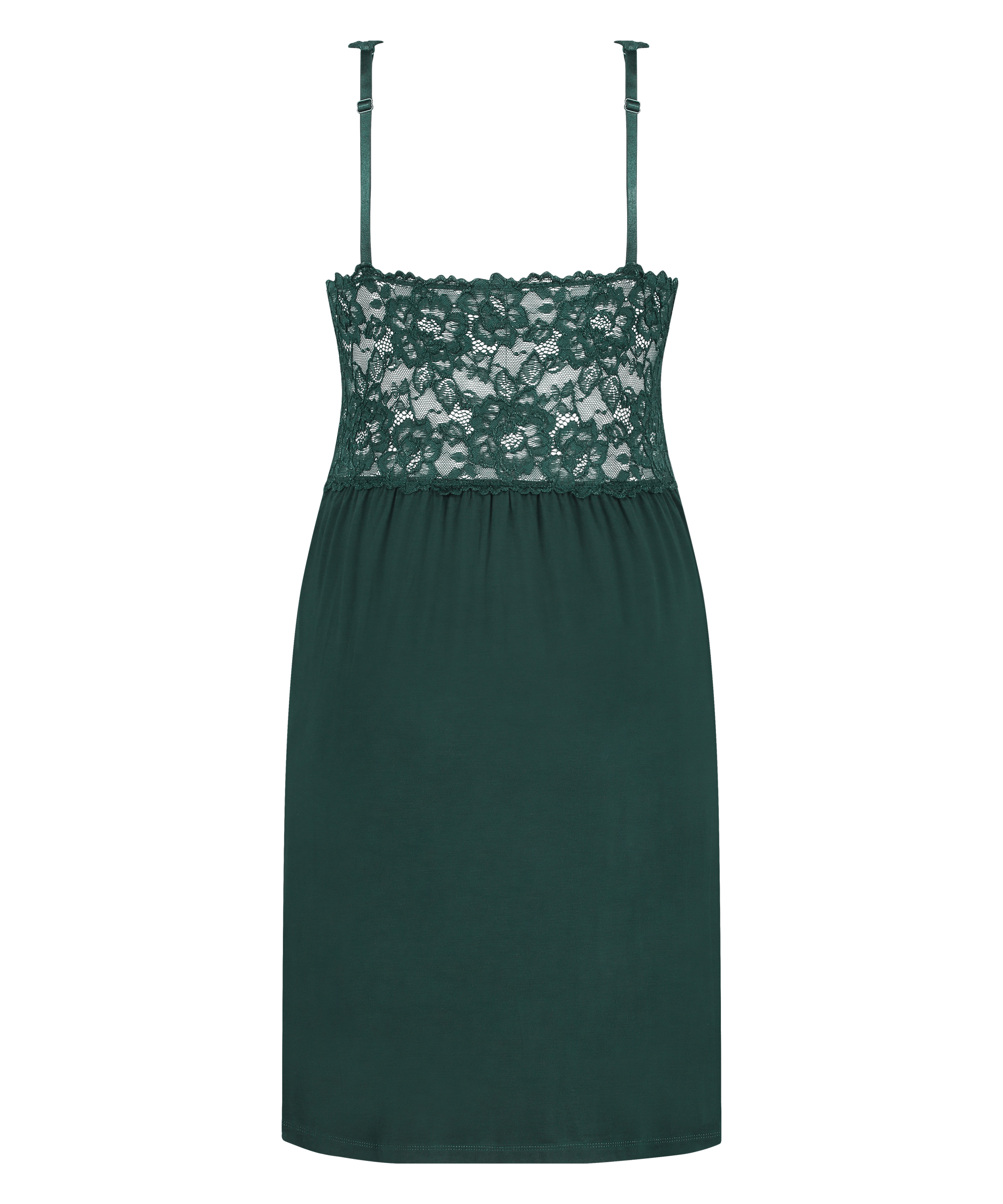 Slipdress Nora Lace, Groen, main