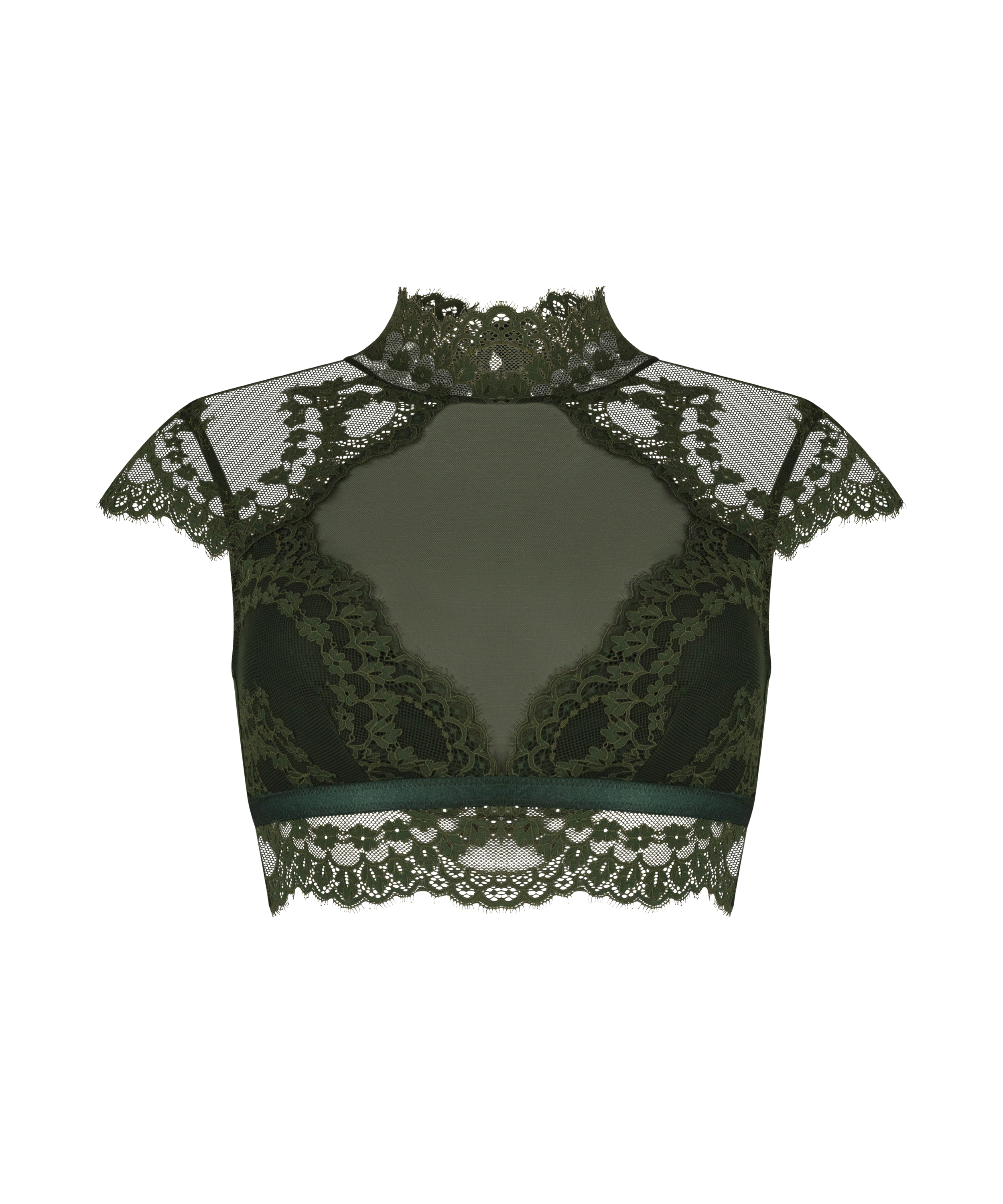 Bralette Daisy, Vert, main