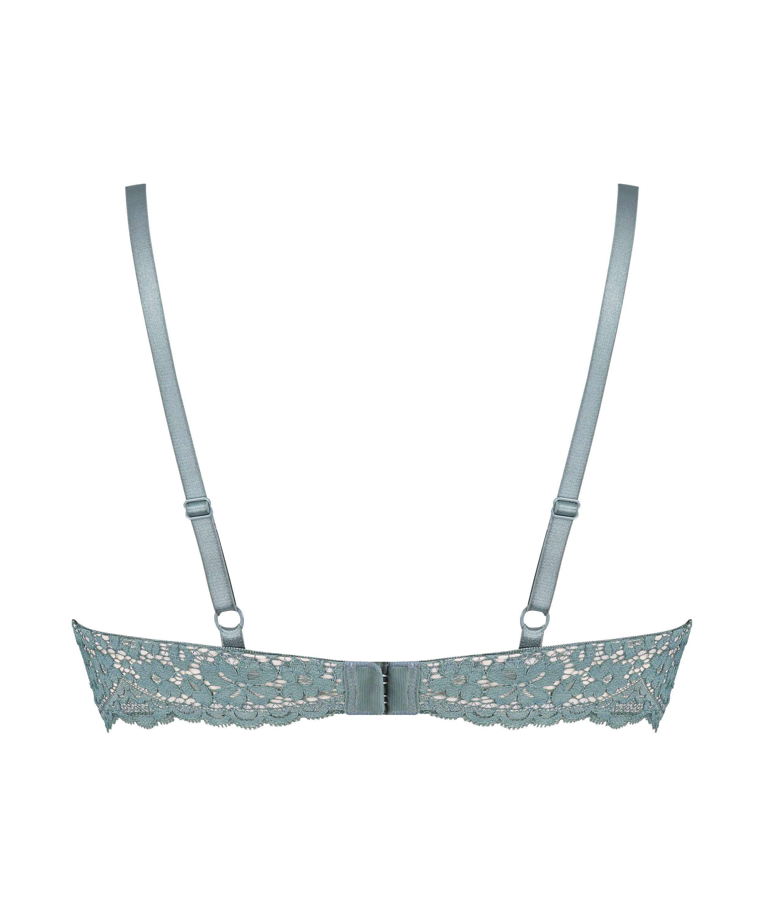 Voorgevormde push-up beugel bh Rose, Groen, main