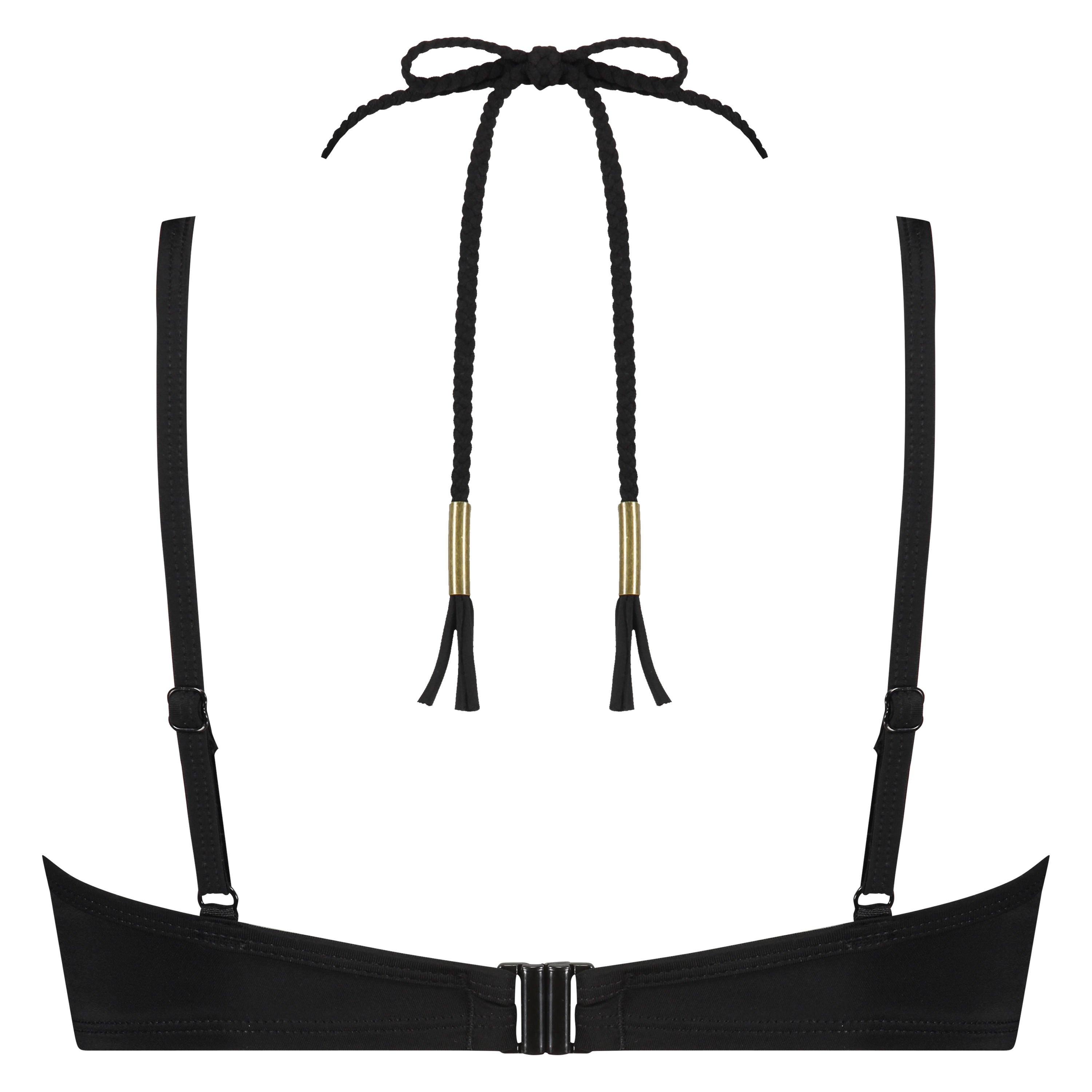 Voorgevormde beugel bikinitop Sunset Dream, Zwart, main