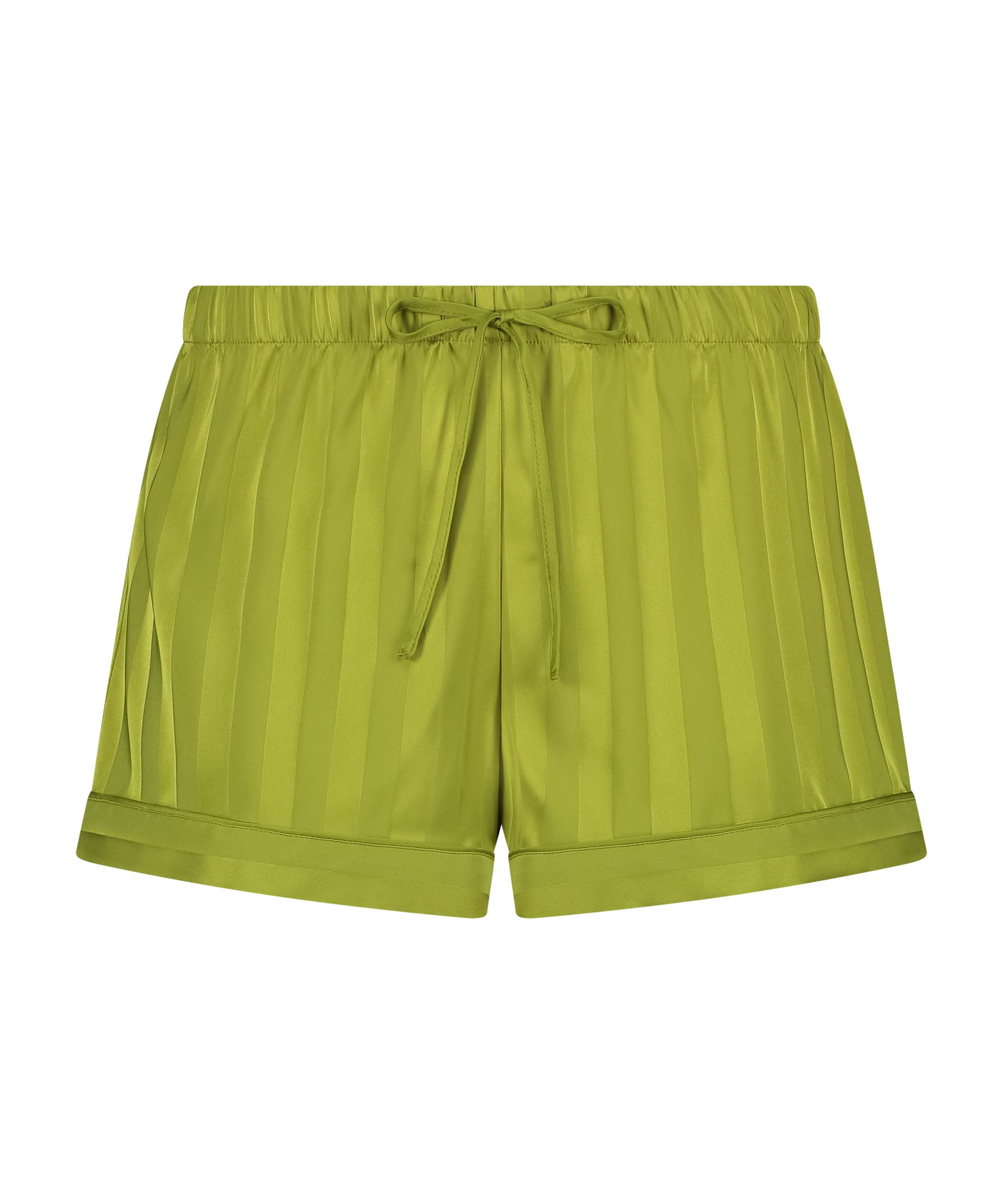 Pyjama short Satin, Groen, main