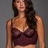 Soutien-gorge corbeille à armatures préformé Nadia, Rouge