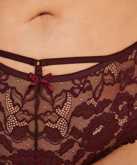 Boxerstring Jolie Curvy, Rood