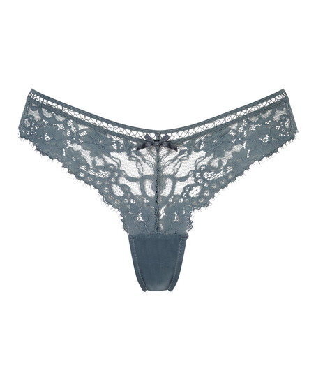 String taille extra basse Gianni, Bleu