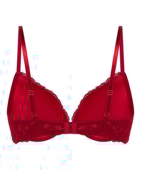Soutien-gorge à armatures préformé push-up Marine, Rouge