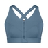 HKMX Soutien-gorge de sport The Pro Maintien niveau 3, Bleu