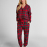 Pyjamabroek Flannel, Rood