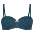 Voorgevormde strapless beugel bh Maya, Blauw