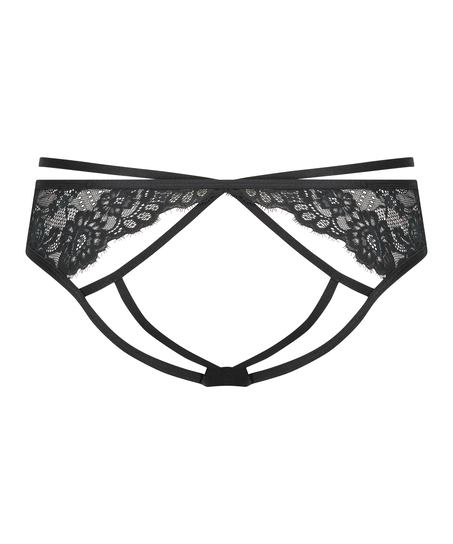 Slip br&eacute;silien Iggy, Noir