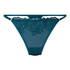 Hoog uitgesneden Tanga Margot, Blauw