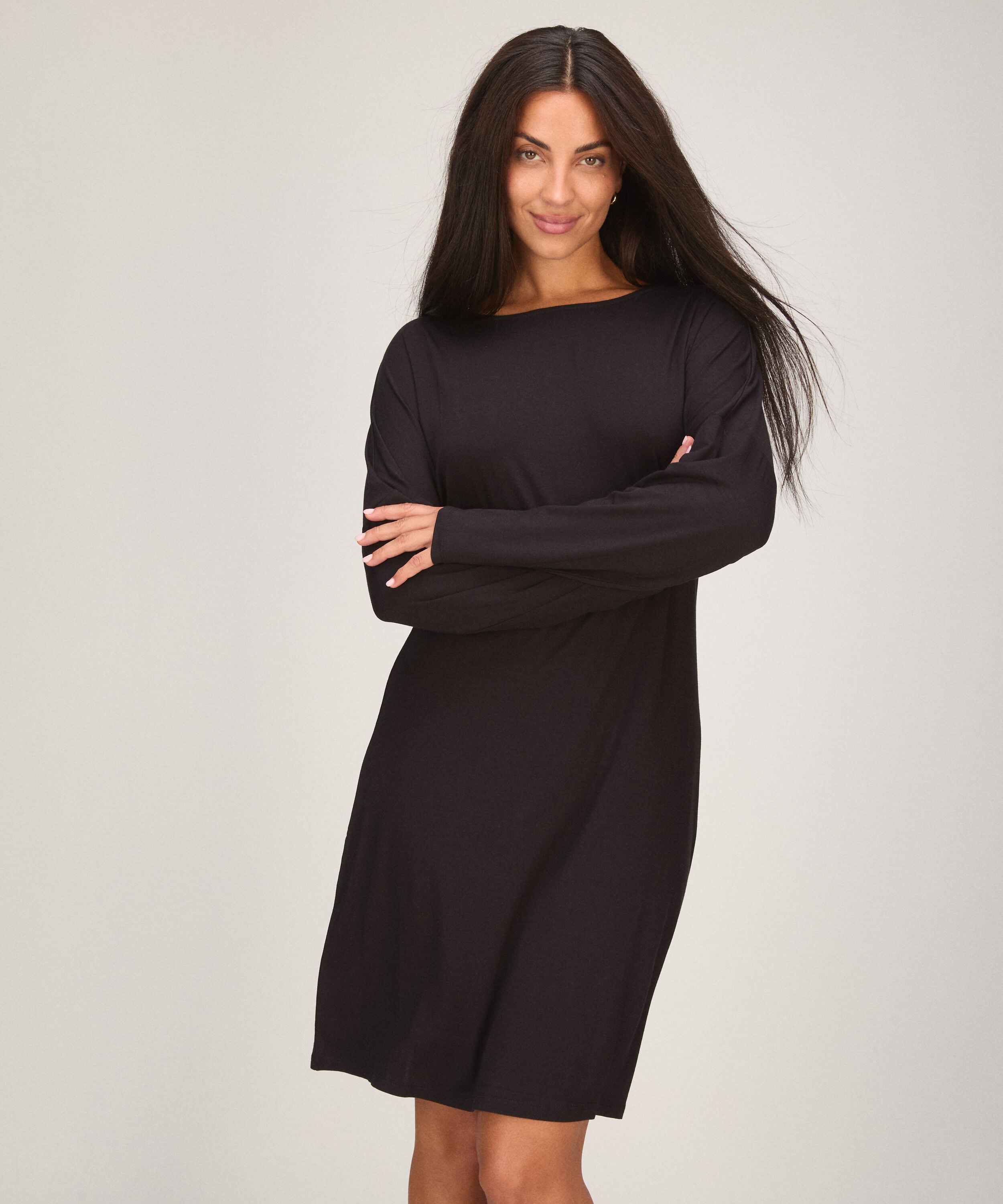 Nachthemd Batwing, Zwart Nachthemd Batwing, Zwart