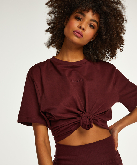 Korte pyjama set Biker, Rood