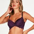 Soutien-gorge rembourré à armatures Sienna, Pourpre