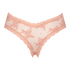 Slip brésilien V-shape mesh, Rose