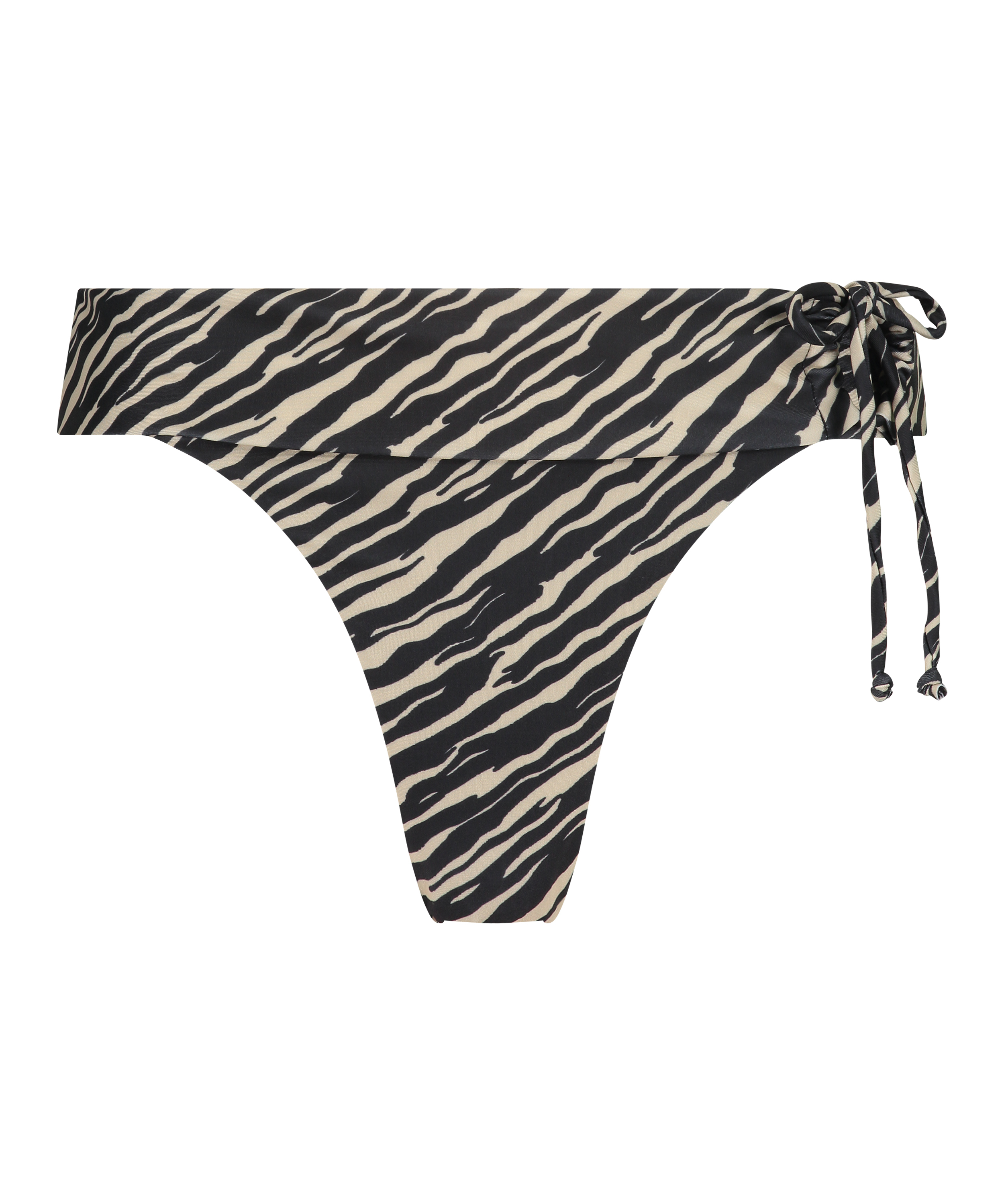 Slip de Bikini Rio Zebra, Brun, main