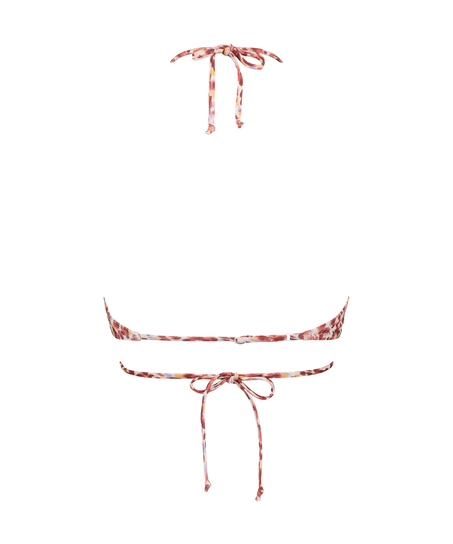 Haut de bikini triangle Tobago, Blanc