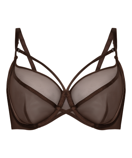 Soutien-gorge à armatures non-préformé Rianne, Brun