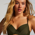Haut de bikini Luxe, Vert