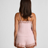 Korte pyjama set, Roze