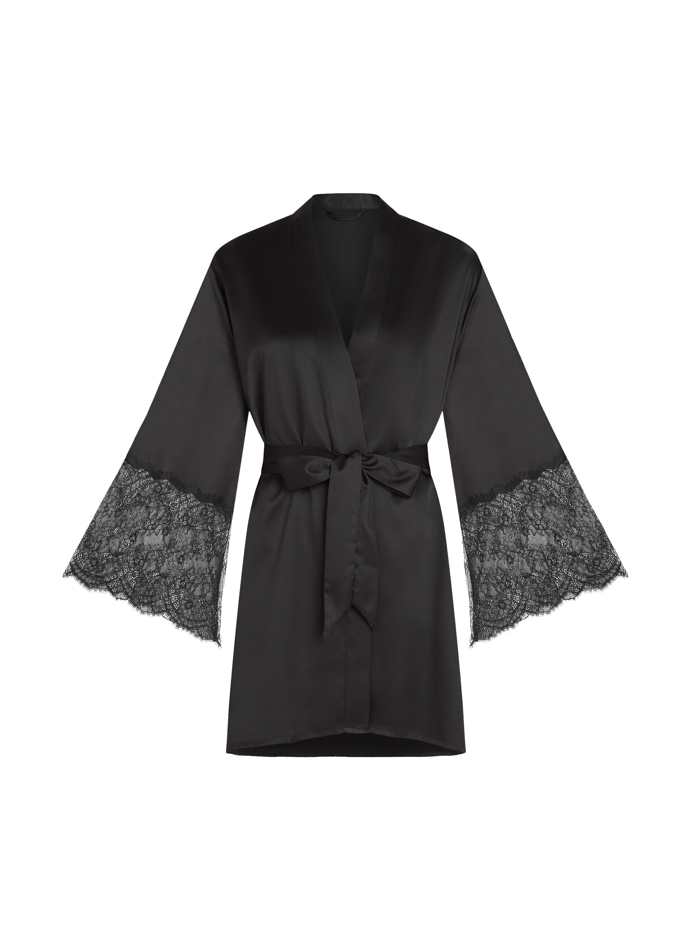 Kimono Satin, Noir