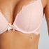 Voorgevormde push-up beugel bh Teddy, Roze
