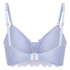 Soutien-gorge &agrave; armatures push-up pr&eacute;form&eacute; Emilia, Bleu