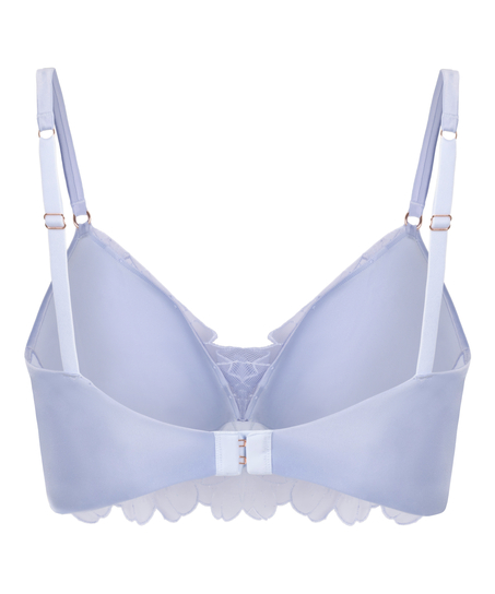 Soutien-gorge &agrave; armatures push-up pr&eacute;form&eacute; Emilia, Bleu