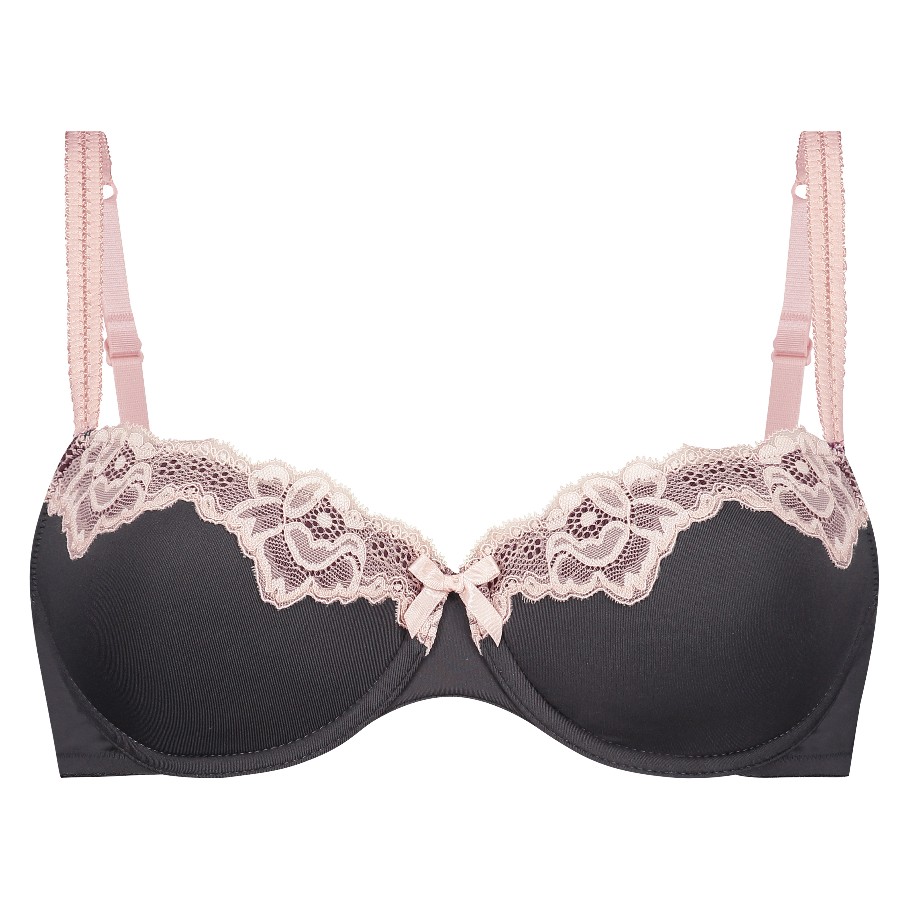 Soutien-gorge &agrave; armatures pr&eacute;form&eacute; Secret Lace, Gris, main