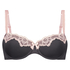 Soutien-gorge &agrave; armatures pr&eacute;form&eacute; Secret Lace, Gris