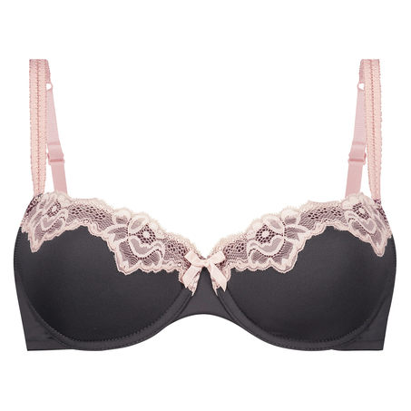 Soutien-gorge &agrave; armatures pr&eacute;form&eacute; Secret Lace, Gris