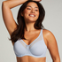 Soutien-gorge à armatures non-préformé minimiseur Nina, Bleu