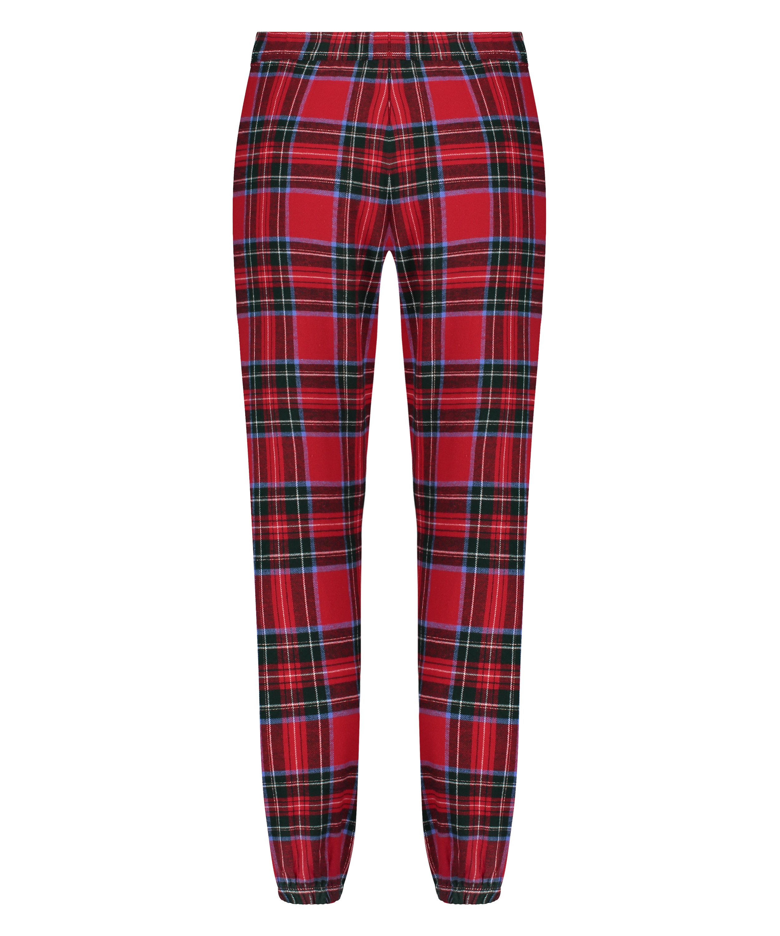 Pyjamabroek Flannel, Rood, main