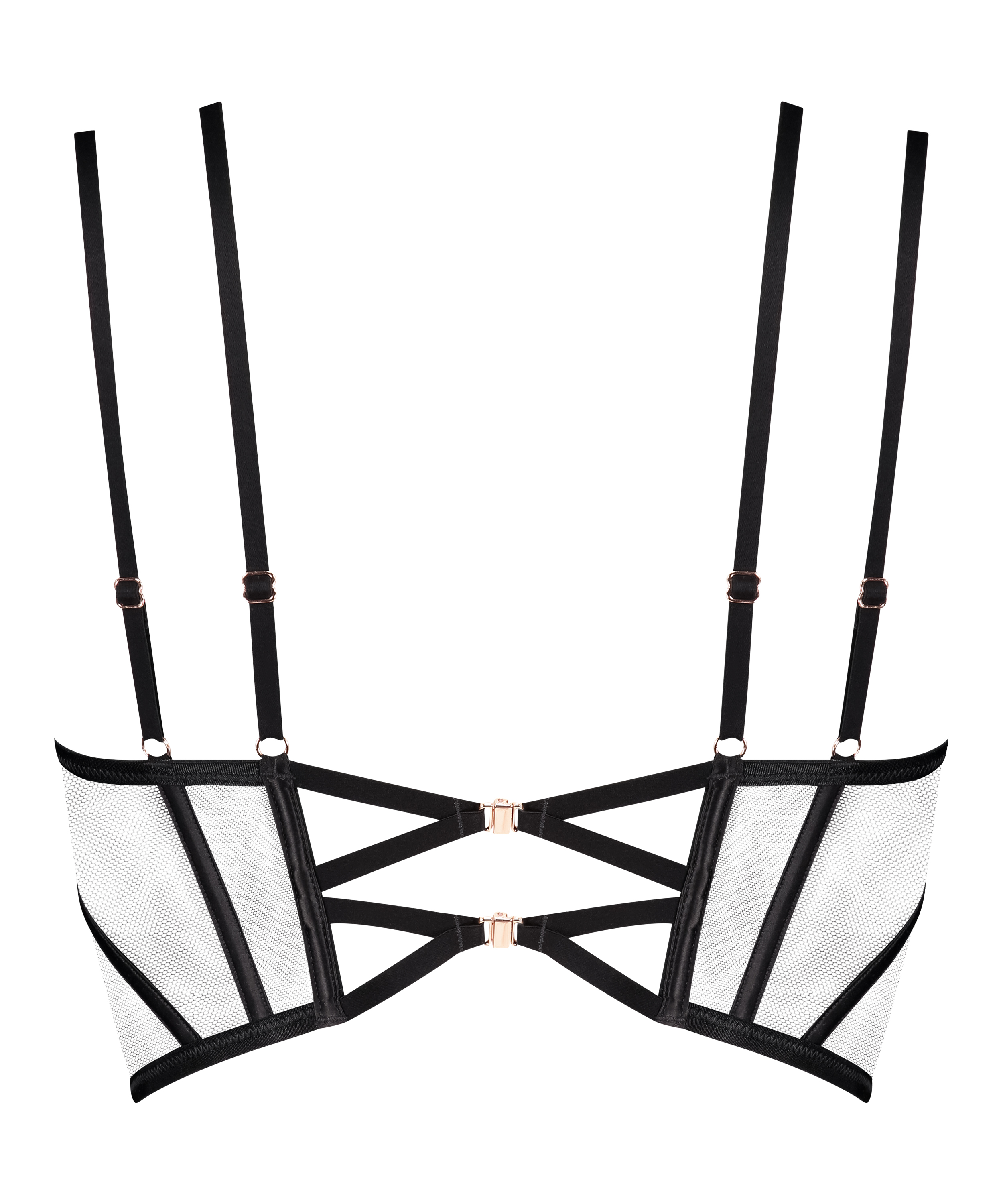 Bustier Paige, Zwart, main