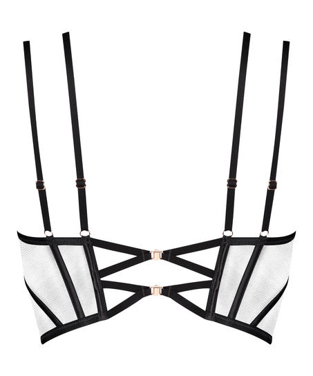 Bustier Paige, Zwart