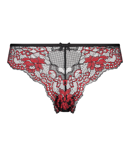 Slip br&eacute;silien Halo, Noir