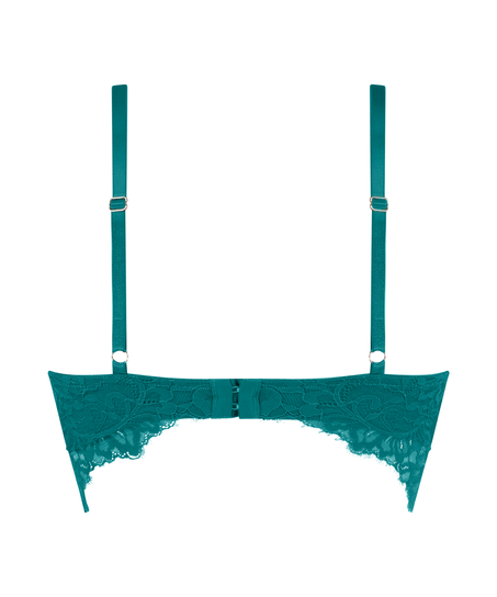 Soutien-gorge &agrave; armatures pr&eacute;form&eacute; longline Isabella, Vert