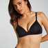 Soutien-gorge sans armatures pr&eacute;form&eacute; Mona, Noir