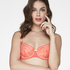 Soutien-gorge &agrave; armatures pr&eacute;form&eacute; Theresa, Rouge