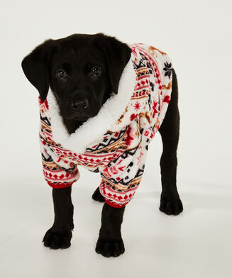 Fleece honden onesie, Huidskleur