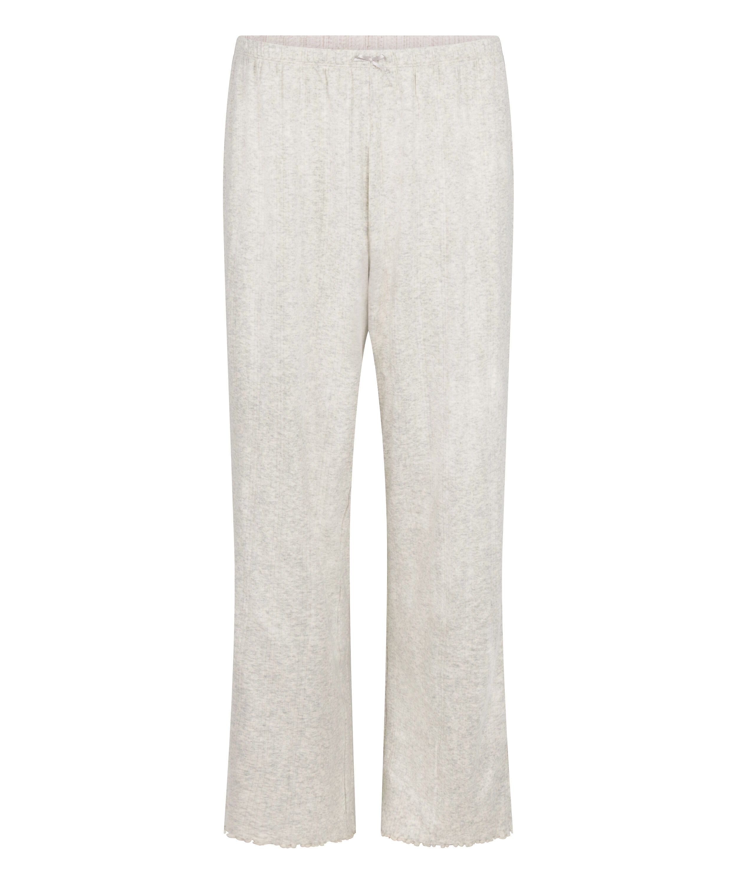 Pyjama Pant Loose Pointelle, Gris