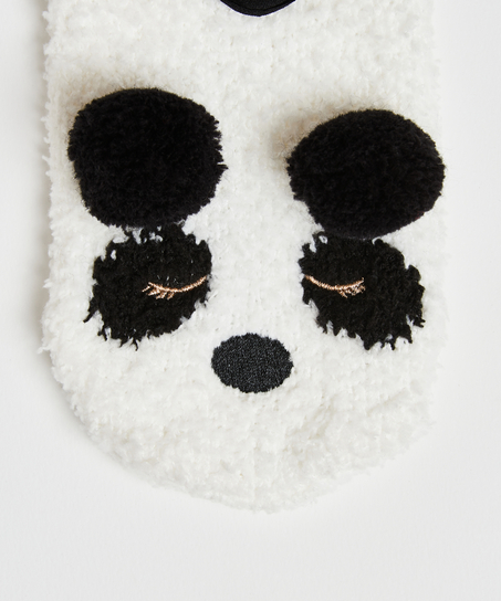 Pantoffels Panda, Geel