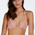 Voorgevormde triangle bralette Marina, Roze