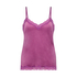 Cami top Velours Lace, Paars