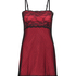 Slipdress Bandeau, Rood