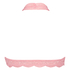 Halter bralette Lace, Roze