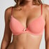 Soutien-gorge &agrave; armatures pr&eacute;form&eacute; Plunge, Rose